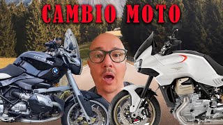 Mandello v100 dopo BMW R1200R cambio moto [upl. by Marzi444]