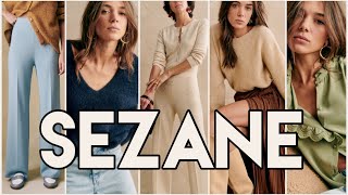 SEZANE Review TRYON Winter 2024  Sezane Haul [upl. by Akimat]