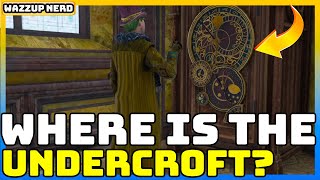 Hogwarts Legacy  Where is the Undercroft  Quick Guide [upl. by Sirrep882]