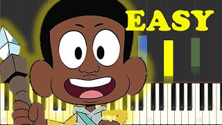 Craig Of The Creek Theme Song On Piano EASY [upl. by Kentigerma]