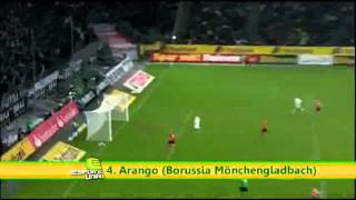 golazo de Juan Arango increible gol con el Borussia Mönchengladbach [upl. by Anitniuq]