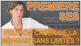 Estil possible de créer de la monnaie sans limites   SES 1ère  Les Bons Profs [upl. by Rod]