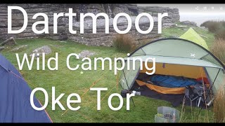 Hiking amp Wild Camping on Dartmoor  Oke Tor [upl. by Sherrod]