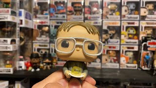 THE OFFICE DWIGHT SCHRUTE JELLO STAPLER PRANK EPISODE FUNKO POP VINYL FIGURE [upl. by Shaff942]