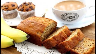 Soft Moist amp Fluffy Banana Cake Recipe [upl. by Cacilia715]