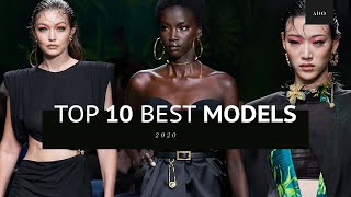 Top 10 Best Models of 2020  Runway Collection [upl. by Nauqram]