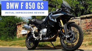 2018 BMW F 850 GS Motorcycle Review [upl. by Bj432]