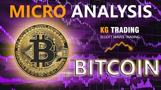 Bitcoin BTC  Micro Analysis  Price Prediction  Elliott Waves Analysis [upl. by Marcel]