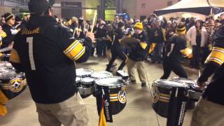 Pittsburgh Steeline PreGame Performance [upl. by Eitsim]