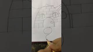 Fairy house drawing please like and subscribe fairyhouse fairy [upl. by Yenitirb670]