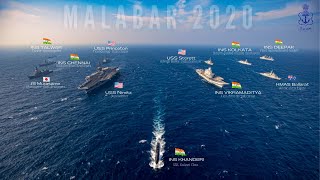 MALABAR 2020 Phase 2  All Videos and Pictures [upl. by Neelrac]