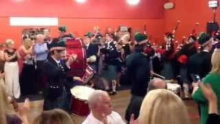 St Francis Pipe Band Gorbals at the Gorbals Reunion Glencairn Rutherglen  8th August 2014 [upl. by Suzette]