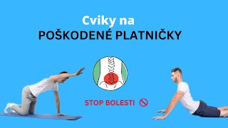 Najlepšie cviky pri vyskočených platničkáchquot v driekovej oblasti 🤗 [upl. by Drusilla141]