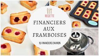 Financiers aux framboises  Recette au Cook Expert Magimix [upl. by Icram645]