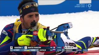 MARTIN FOURCADE GOLD Men Sprint World Championships Oslo 2016 [upl. by Assin]