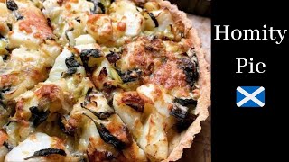 Homity Pie  WWII Recipe  Cheese leek amp potato pie [upl. by Tiemroth908]