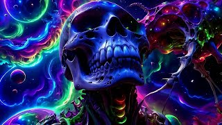 Psychedelic Trance  Space Visualization  Hallucinations mix 2024 AI Graphic Visuals [upl. by Adur]