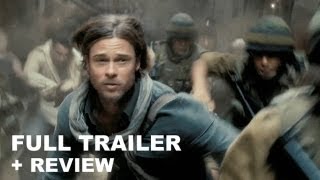 World War Z Official Trailer 2013  Trailer Review  HD PLUS [upl. by Reinhardt]