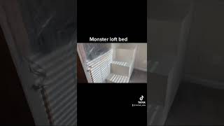 Queen size loft bed for my daughter womenempowerment build customroom interiordesign [upl. by Stedmann]