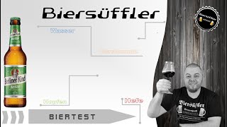 Biertest  Berliner Kindl Weisse Waldmeister [upl. by Akalam760]