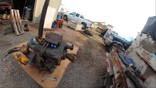 Sundstrand hydrostatic pump teardown [upl. by Braasch245]