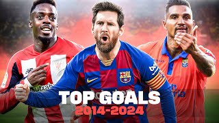 5 GOLES IMPRESIONANTES de cada TEMPORADA en los últimos 10 AÑOS en LALIGA EA SPORTS [upl. by Atinev]