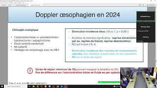 Doppler oesophagien au bloc opératoire  mise à jour des connaissances en 2024 [upl. by Donni]