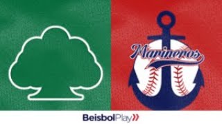 LMBP  Samanes de Aragua Vs Marineros de Carabobo  Liga Mayor de Beisbol Profesional Venezuela [upl. by Lemieux]