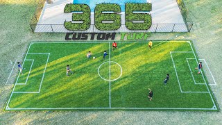 Dallas Turf Soccer Field Install [upl. by Hamas]