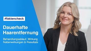 Dauerhafte Haarentfernung mit Laser  Das müssen Sie wissen  Faktencheck [upl. by Pyne]