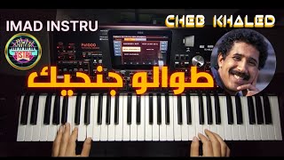 Cheb Khaled  Les ailes  instru  الشاب خالد  حتى انتي طوالو جنحيك [upl. by Llerrehc]