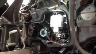 DIY Xenon Bulb Replacement for BMW E90 2007 [upl. by Zacek]