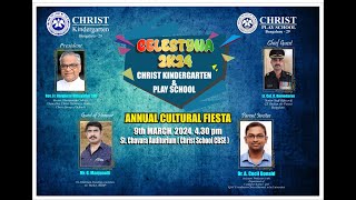 CHRIST KINDERGARTEN amp PLAY SCHOOL  ANNUAL CULTURAL FIESTA  CELESTYNA  2K24 [upl. by Ocirrej]