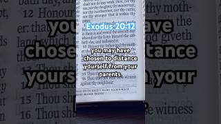 Honouring Problematic Parents Bible Torah Exodus family commandments [upl. by Mecke]