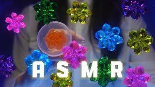 ASMR  Tingly Triggers and Flower Stamping Your Screen No Talking [upl. by Mundford687]