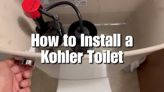 Kohler Highline Arc Toilet Flushing [upl. by Llebasi]