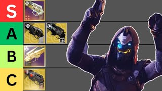 I Rank Every HandCannon In Destiny 2 in A Tier List For PVP [upl. by Alford40]