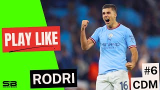 Rodri Skills  How To Play Defensive Midfield 6CDM [upl. by Tania]