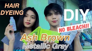 DIY DYEING VIRGIN HAIR NO BLEACHING [upl. by Ahcmis]