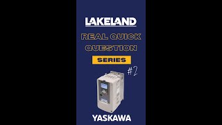 Real Quick Question Series 2  Scaling The Analog Inputs On A Yaskawa Drive [upl. by Schear844]