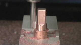 DATRON CNC Milling  Copper Electrode [upl. by Adnaram]