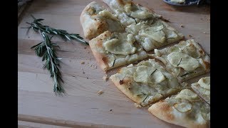 RomanStyle Potato Pizza Pizza con Patate  Vegan [upl. by Leta905]