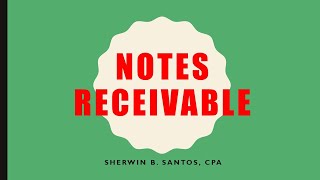 Notes Receivable [upl. by Reve]