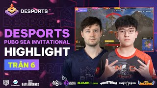 HIGHLIGHT TRẬN 6  DESPORTS PUBG SEA INVITATIONAL [upl. by Ayatahs]