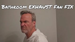 How to Replace a Bathroom Exhaust Fan Motor [upl. by Johny676]