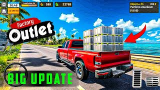 Big Update Factory Outlet Simulator Mobile  Factory Outlet Business 3D Update Gameplay [upl. by Odelle]