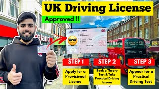 How to Apply and Fill a Provisional License Form in UK  filling DVLA form step by step in Hindi [upl. by Leahcimnoj]