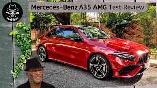 MercedesBenz A35 AMG Sedan Test Review [upl. by Hewes]