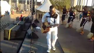 Mlethwa Majola performs Lahloma Izulu live at Walter Sisulu Square [upl. by Yentihw]