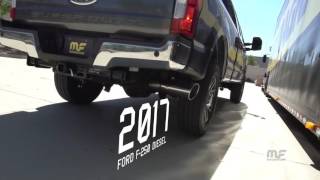 Hear the Sound 2017 Ford F250 67L Power Stroke with Magnaflow 5quot Exhaust [upl. by Jenna]